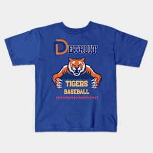 Detroit tigers Kids T-Shirt